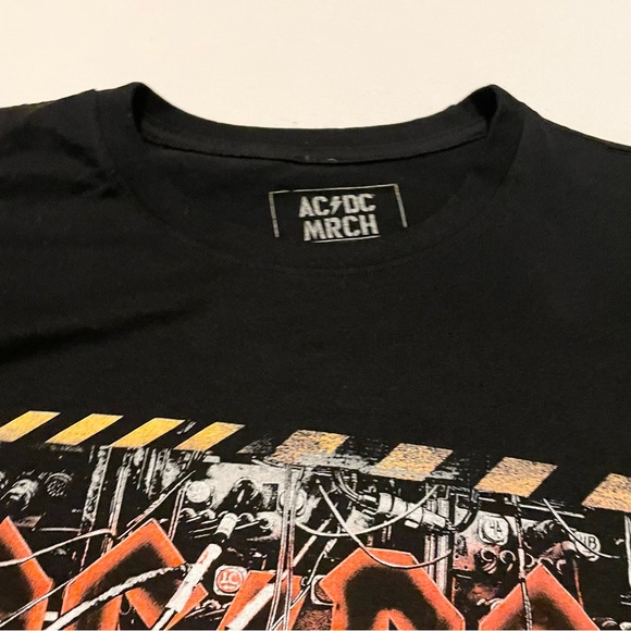 AC/DC Black Tee Shirt PWR UP Men’s Size 4X Tshirt - Picture 4 of 16